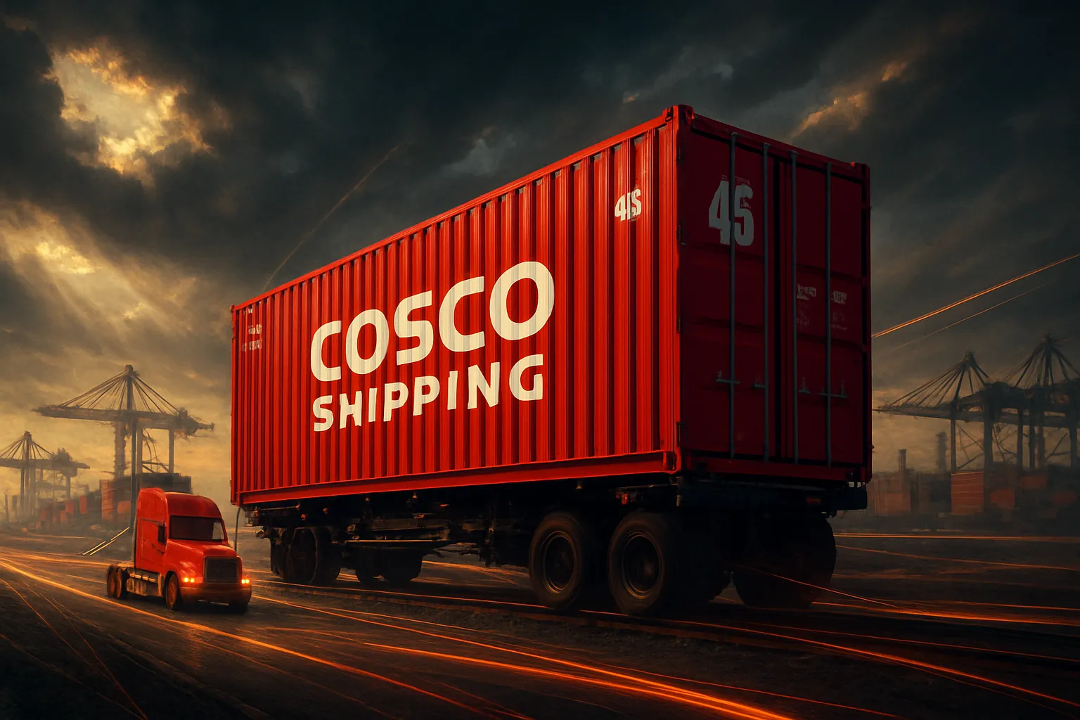 Cosco lanza contenedor refrigerado